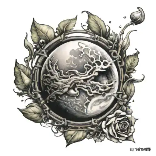 planet Venus rock music themed tattoo tattoo design idea