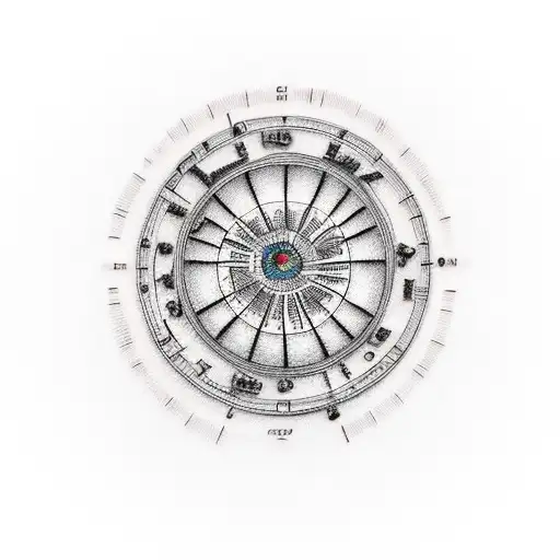 circle of fifths  tattoo design idea