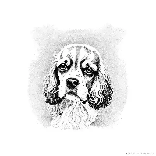 King Charles Spaniel Tattoos | Tattoofilter