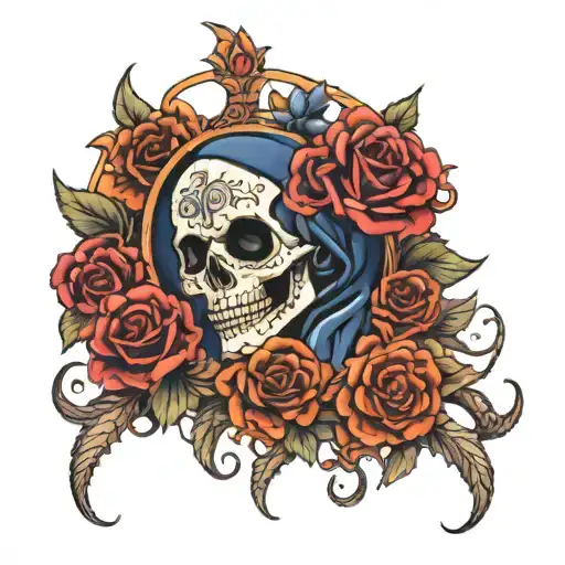 La muerte de minato tattoo design idea