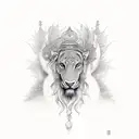 Aum Esotic tattoo design idea