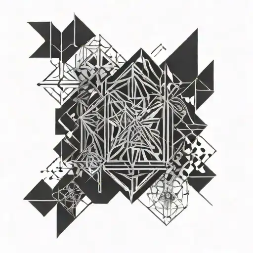 overlapping word "Vitale" tattoo design idea