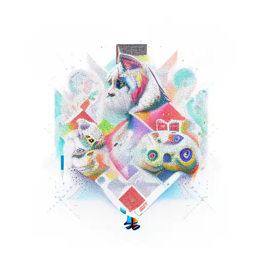 ps5 tattoo design idea