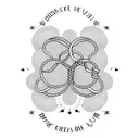 Arbre de vie intertwined with handcuffs tattoo design idea