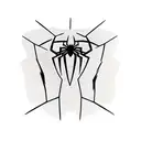 Spiderman logo miles morales and peter parker tattoo design idea