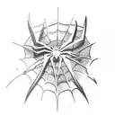Spiderman logo miles morales and peter parker tattoo design idea
