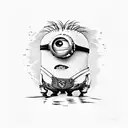 minions tattoo design idea