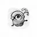 minion nfl tattoo design idea