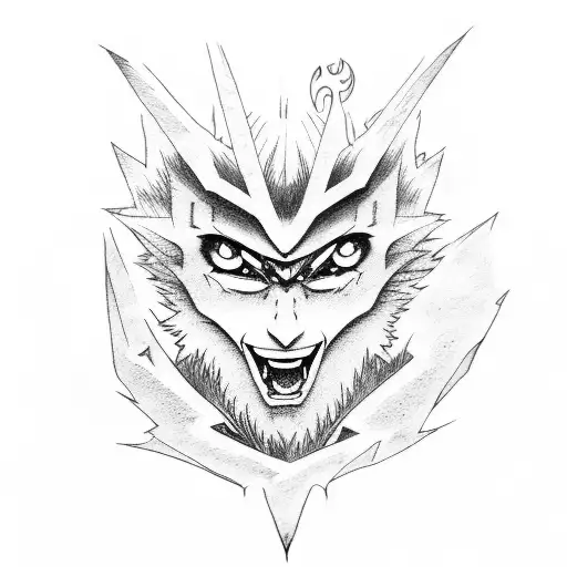 manga berserk curse mark tattoo design idea