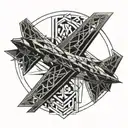 Air force On the sleeve tattoo design idea