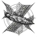 Air force On the sleeve tattoo design idea