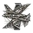 Air force On the sleeve tattoo design idea