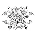 back tattoo for women down the spine  tattoo design idea
