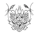 back tattoo for women down the spine  tattoo design idea