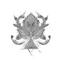 Bali, Australia, New Zealand, Bora Bora,  tattoo design idea