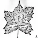  buds leafs  tattoo design idea