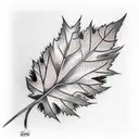  buds leafs  tattoo design idea