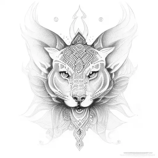 hindu  tattoo design idea