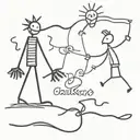 risk and rich tattoo design idea