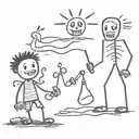 risk and rich tattoo design idea