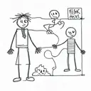 risk and rich tattoo design idea