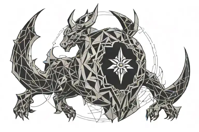 Dota 2 CM tattoo design idea