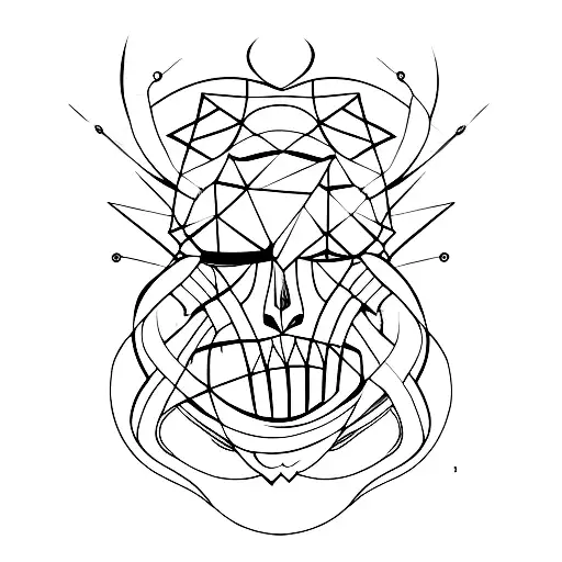 smudges by designer rick owens tattoo design idea