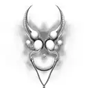 kidney loop of henle  tattoo design idea