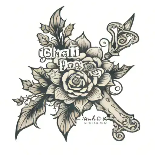 this shall pass too short symbol tatto tattoo design idea