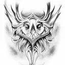 gryphon tattoo design idea