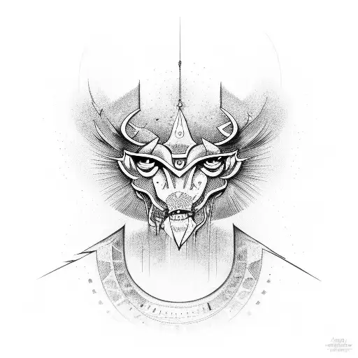 7 principles of hermetism tattoo design idea