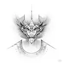 7 principles of hermetism tattoo design idea