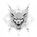 7 principles of hermetism tattoo design idea