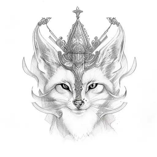 Freya goddess  tattoo design idea