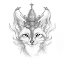 Freya goddess  tattoo design idea