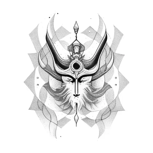 Aquarius  tattoo design idea