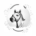 Bojack Horseman  tattoo design idea