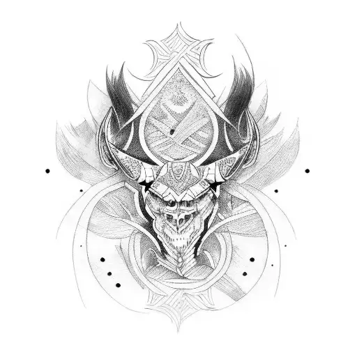 nordic tribal tatoo tattoo design idea