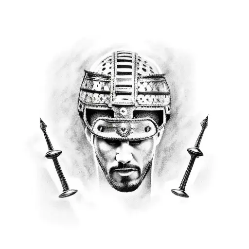 Discover 77+ roman sword and shield tattoo best - thtantai2