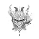 alone tattoo design idea