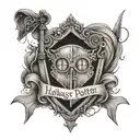 always Harry Potter inspired tattoo tattoo design idea