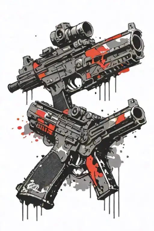 2nd amendment tattoo design idea