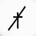 cross with rosary tattoo design idea
