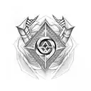 Valknut Symbol tattoo design idea