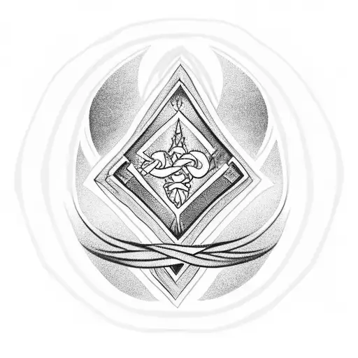Combine the symbols of your bloodline in St. Lucia and your Canadian heritage tattoo design idea