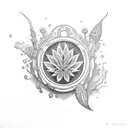 420 tattoo design idea