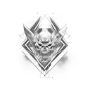 Reality Shatter tattoo design idea