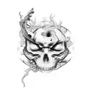 Reality Shatter tattoo design idea