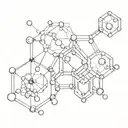 meth molecule structure tattoo design idea