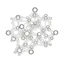 meth molecule structure tattoo design idea